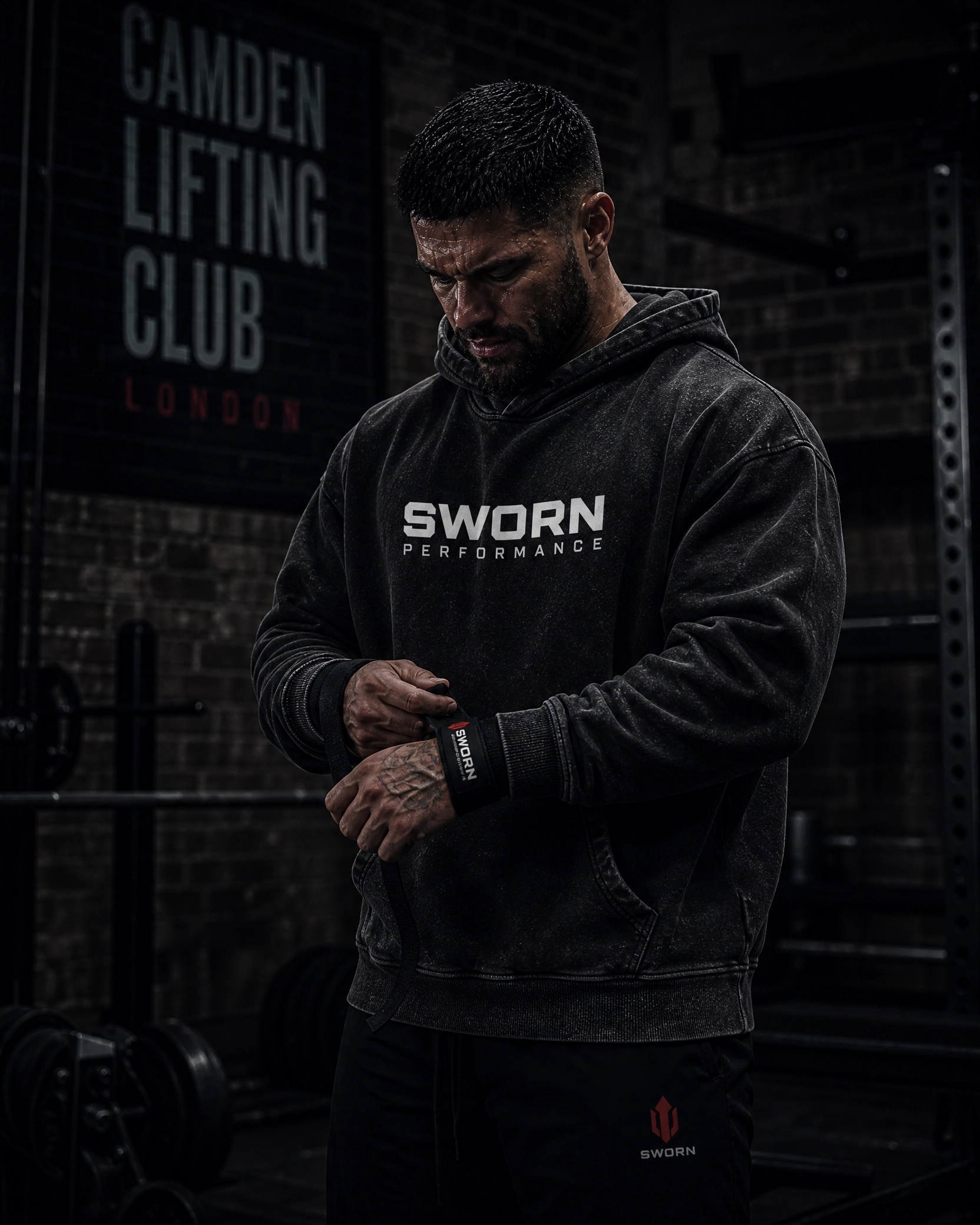 Sworn Premium Oversized Hoodie: Male