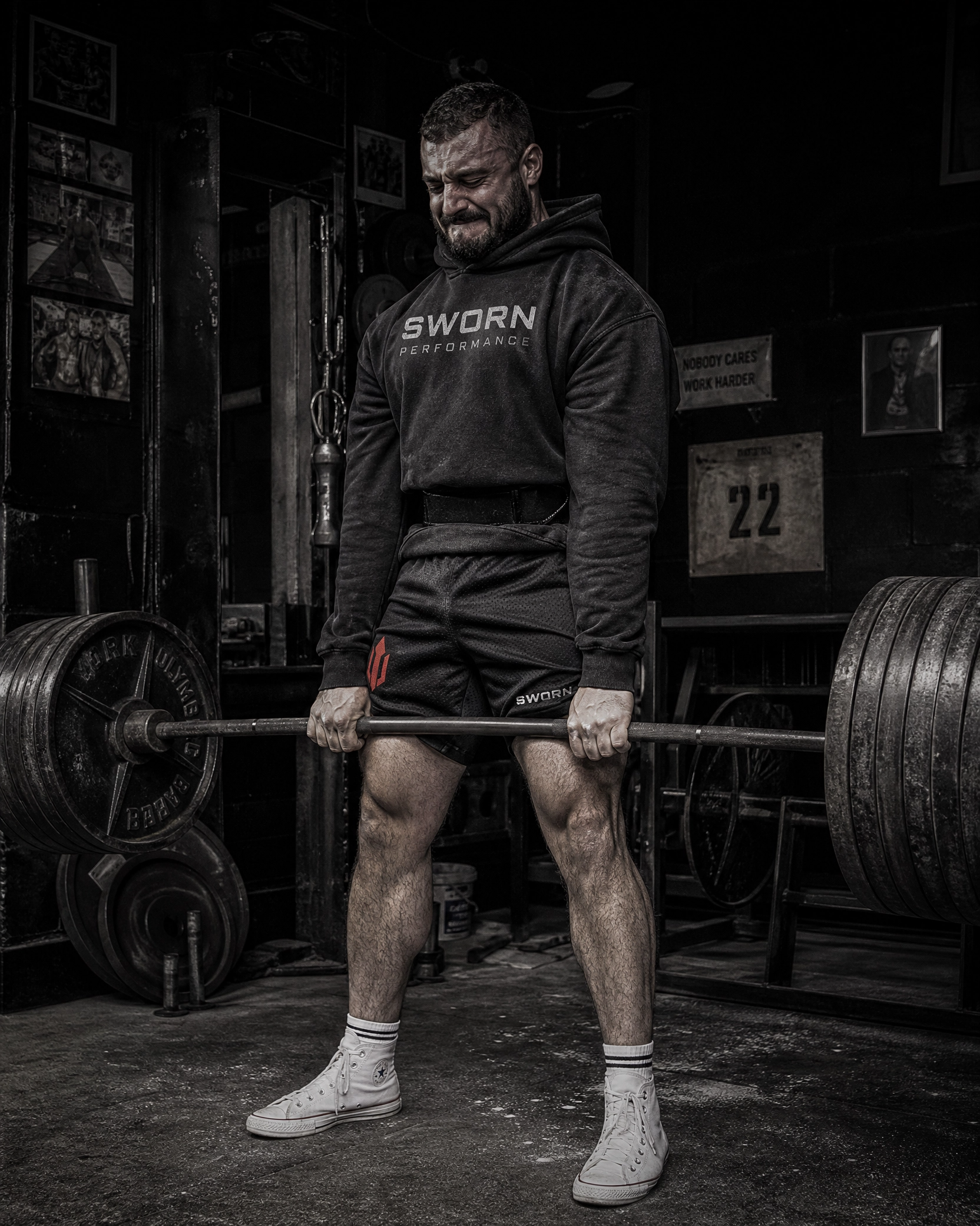 Sworn Premium Oversized Hoodie: Male